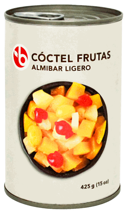 BRAVO COCKTAIL FRUTAS ALM LIGERO 425 GR