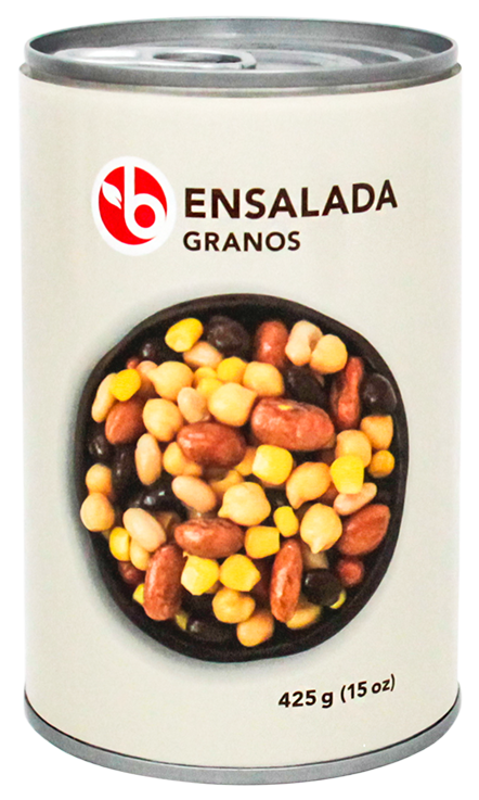 BRAVO ENSALADA DE GRANOS 425 GR
