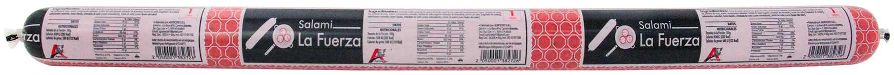 AGROCERD SALAMITO LA FUERZA 1 LB