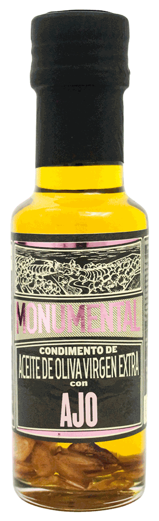 MONUMENTAL ACEITE OLIVA EV AJO 125ML