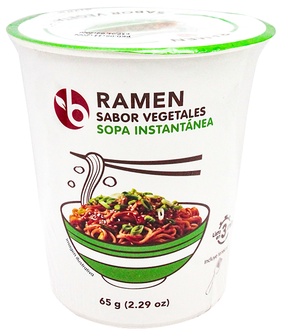 BRAVO SOPA INST VEGETALES VASO 65 G