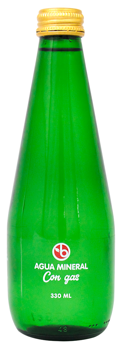 BRAVO AGUA CON GAS 330 ML (VIDRIO)