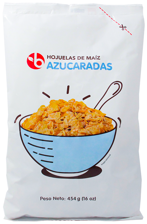 BRAVO CEREAL HOJUELAS AZUCARADAS 16 OZ