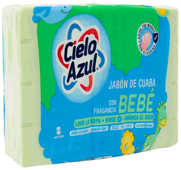 CIELO AZUL JAB CUABA BEBE 750 GR