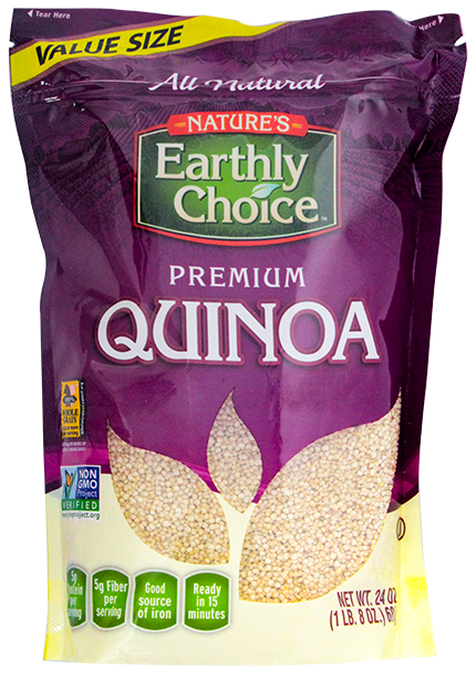 Earthly Choice Quinoa Blanca24 OZ