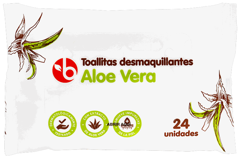 Bravo Toallitas Desmaq Aloe24 UND