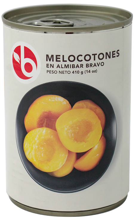 Bravo Melocotones Mitades14.5 OZ