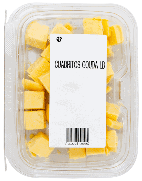 Cuadritos Gouda LB