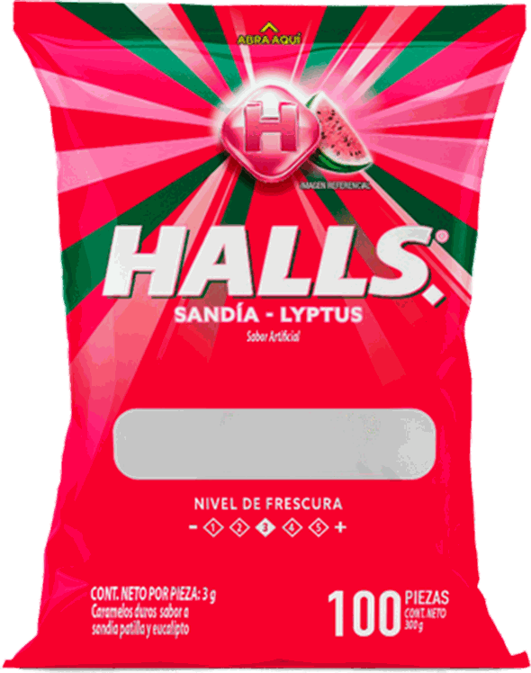 HALLS SANDIA 100S