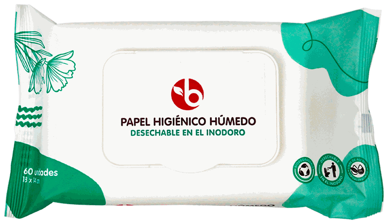 BRAVO PAPEL HIGIENICO HUMEDO 60/1