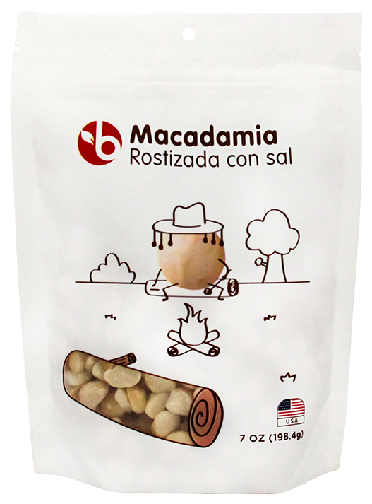 Bravo Macadamia Rostizada C/sal7 OZ