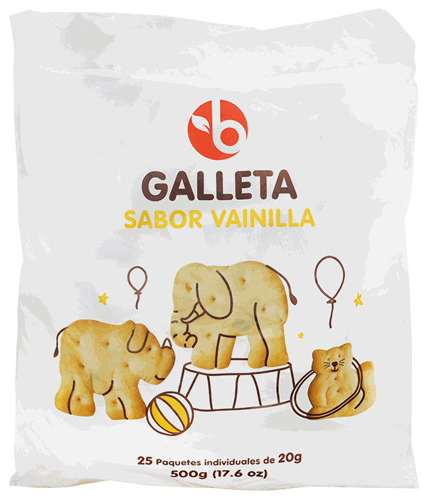 BRAVO GALLETA VAINILLA 20 GR X 25 UN