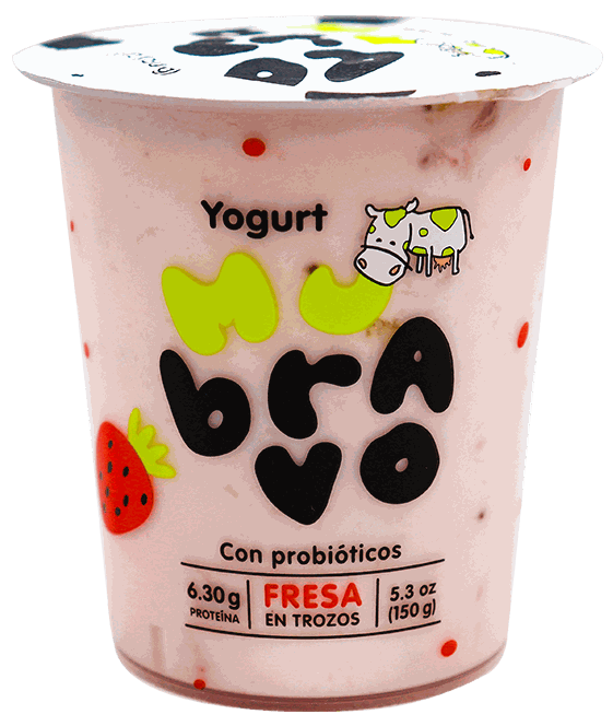 MUBRAVO YOGURT FRESA 5.3 OZ