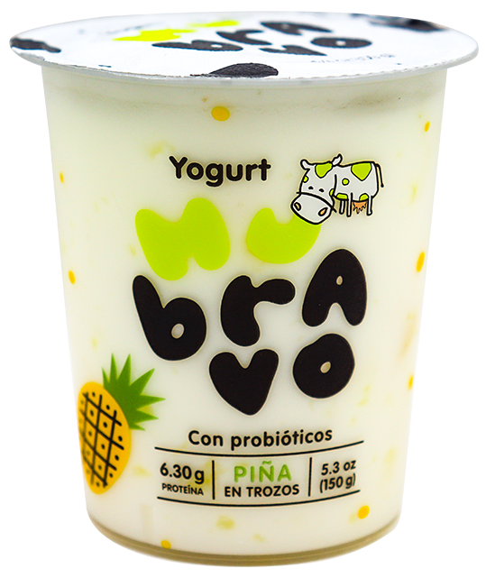 MUBRAVO YOGURT PIÑA 5.3 OZ