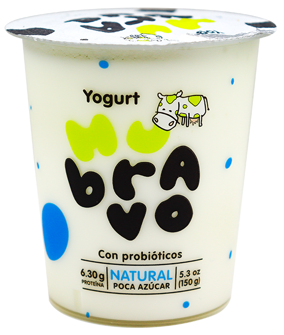 MUBRAVO YOGURT NAT C/AZU 5.3 OZ