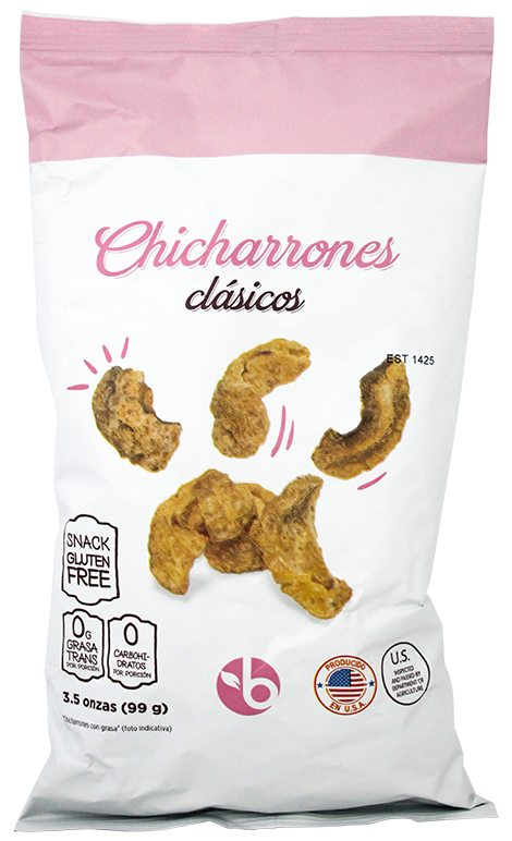 BRAVO CHICHARRON NATURAL 3.5 OZ