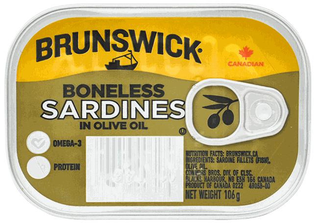 BRUNSWICK SARDINAS ACEITE OLI 106GR 25/1