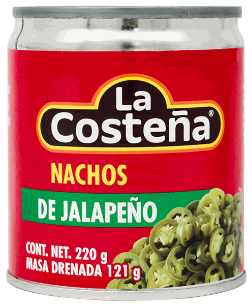 LA COSTEÑA JALAPEÑOS RODAJAS 220GR