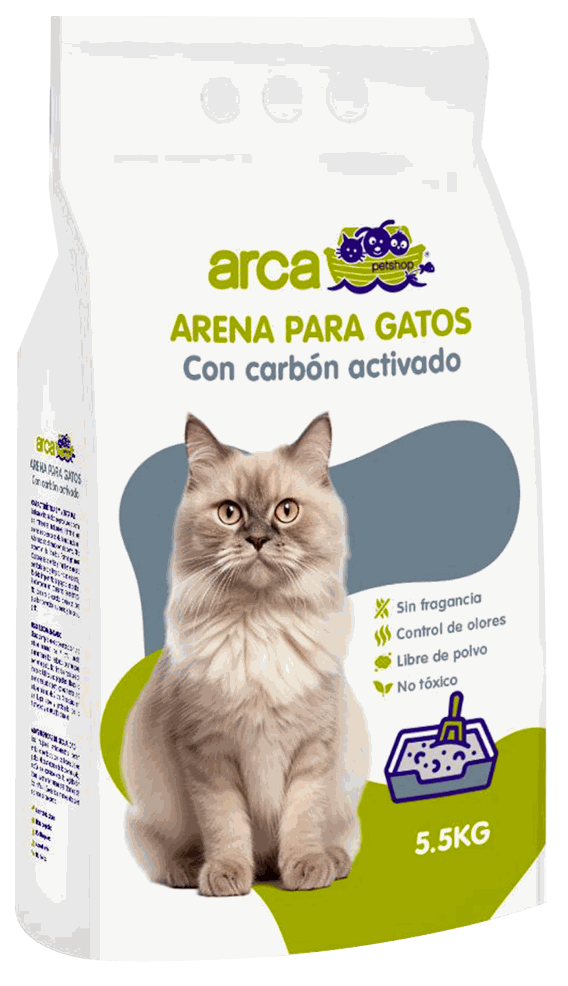 ARCA ARENA GATO CARBON ACTIVADO 5.5KG