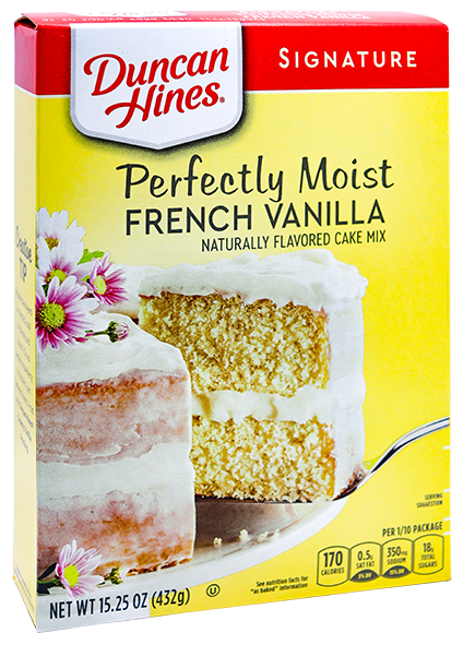 Duncan Hines Mix Bizcocho Vanilla432 GR
