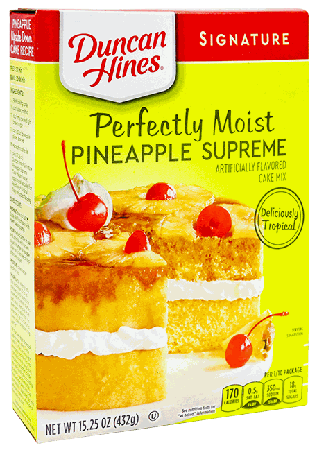 DUNCAN HINES BIZCOCHO PINEAPPLE 432G