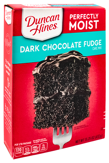 DUNCAN HINES MIX BIZCH DARK CHO 432G