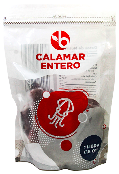 BRAVO CALAMAR COMPLETO 1 LB