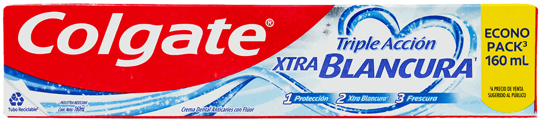 COLGATE C/D TRIPLE ACC EXTRABLANC 160 ML