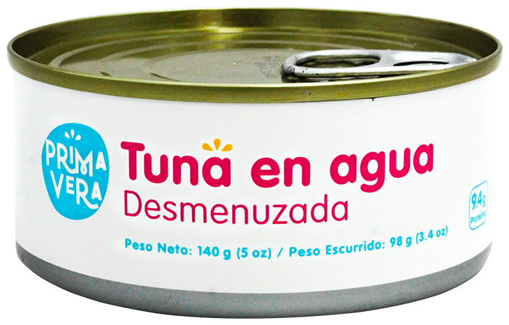 Primavera Tuna Desmenuzada Agua5 OZ
