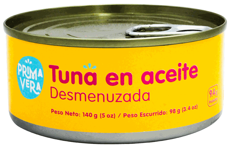 PRIMAVERA TUNA DESMENUZADA ACEITE 5 OZ