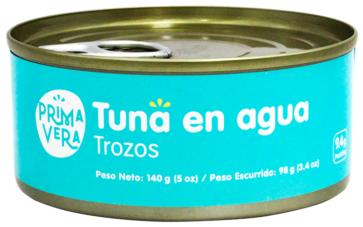 Primavera Tuna Trozos Agua5 OZ
