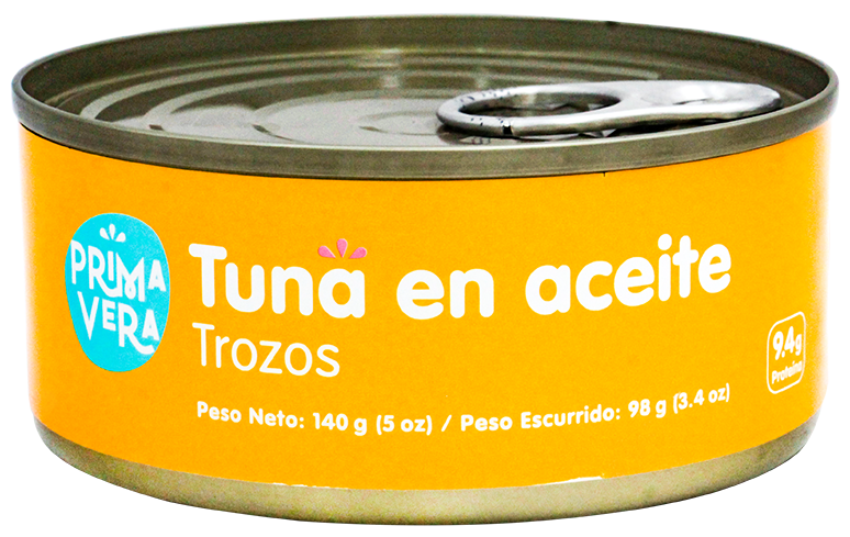 PRIMAVERA TUNA TROZOS ACEITE 5 OZ