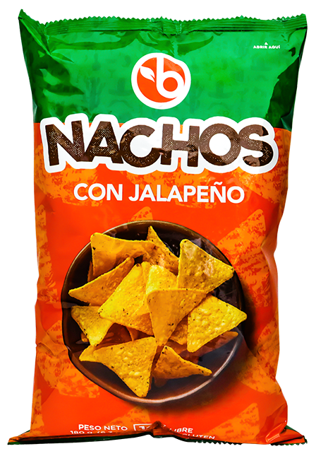 BRAVO NACHO JALAPEÑO 180 GR