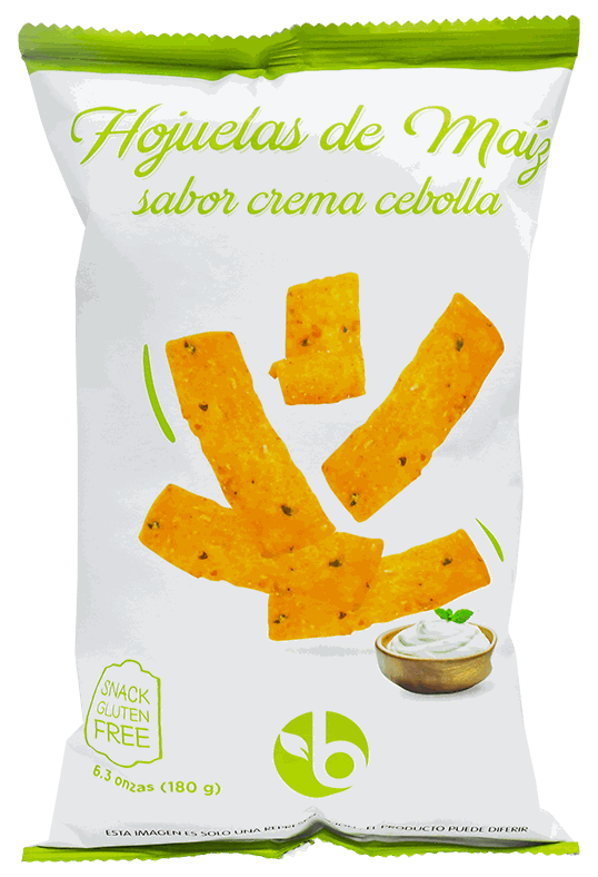 BRAVO HOJUELAS DE MAIZ CREMA CEBOLLA 180 GR