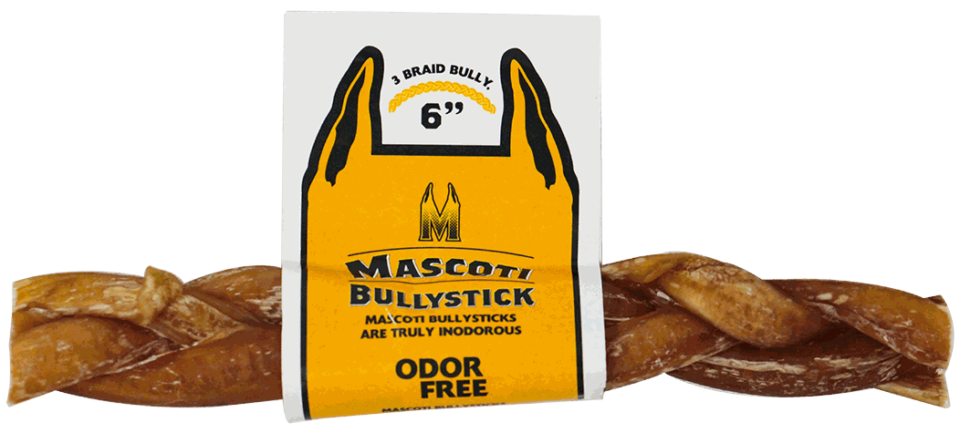 MASCOTI BULLYSTICKS BRAIDED 6