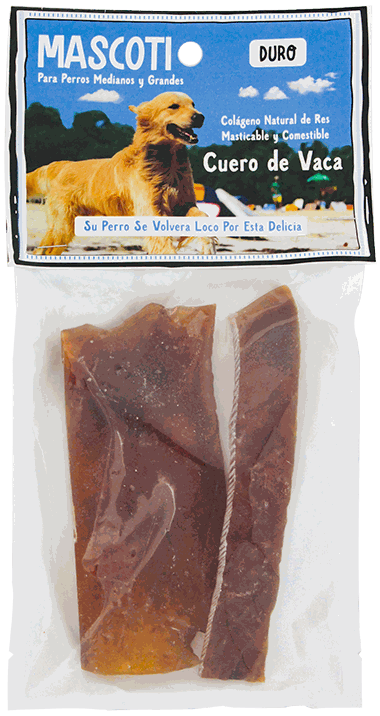 MASCOTI CUERO DE VACA MD Y LG 3OZ