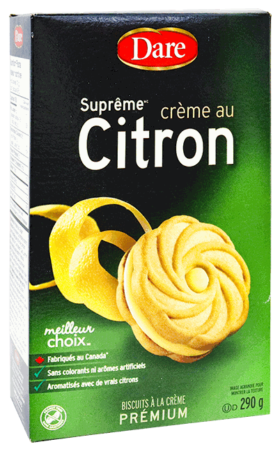 DARE ULTIMATE LEMON CREME 290 GR