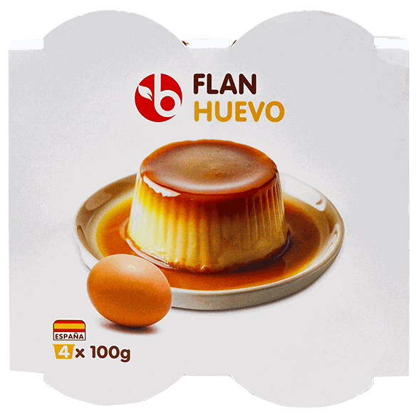 BRAVO FLAN HUEVO 4X100 GR