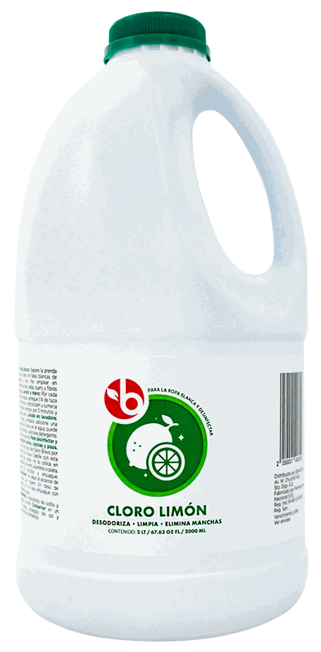 BRAVO CLORO LIMON 2000 ML
