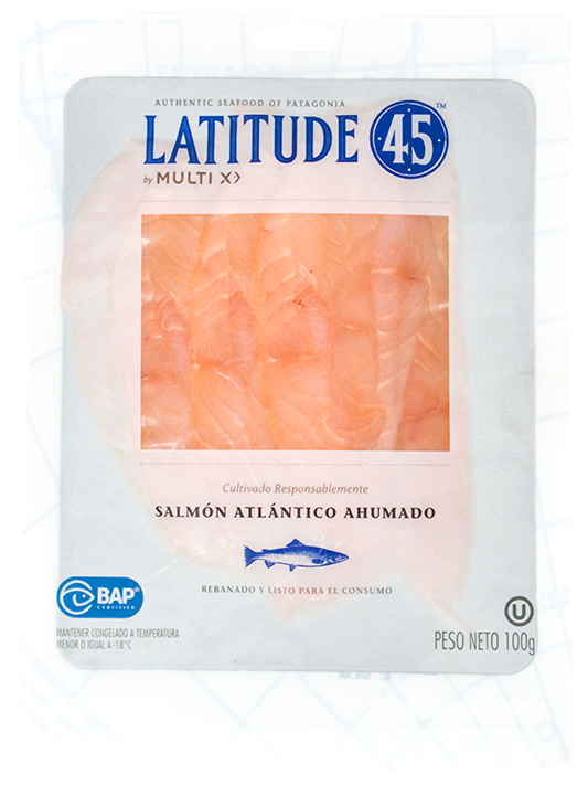 Latitude 45 Salmon Ahumado100 GR