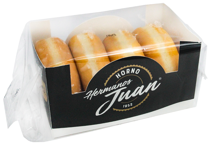 HNOS JUAN DONUTS GLASEADAS 4PACK