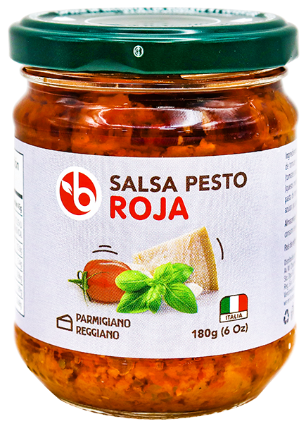 Bravo Pesto Rosso180 GR