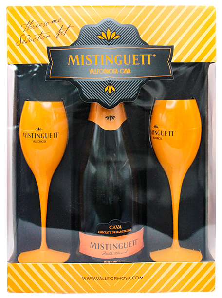 Mistinguett Cava Brut + 2 CopasPAQ