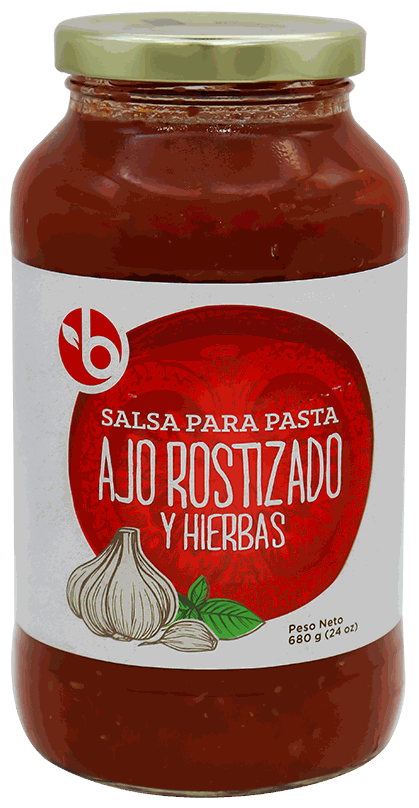 BRAVO SALSA AJO ROST/HIERBAS 24OZ