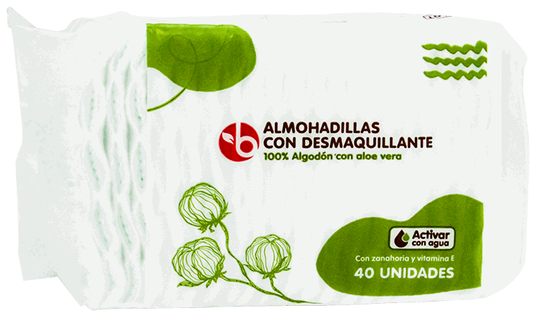 Bravo Almohadilla C/desmaquillante40 UND