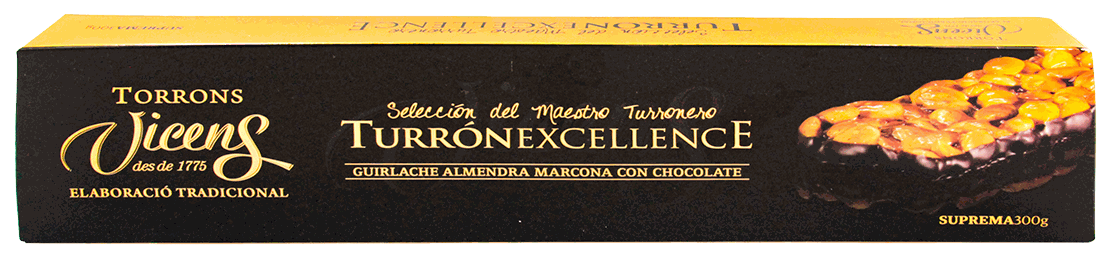 VICENS TURRON GUIR/ALM/CHOCO 300 G