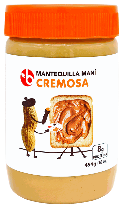 BRAVO MANTEQUILLA MANI CREMOSA 454g