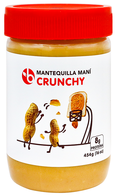BRAVO MANTEQUILLA MANI CRUNCHY 454g