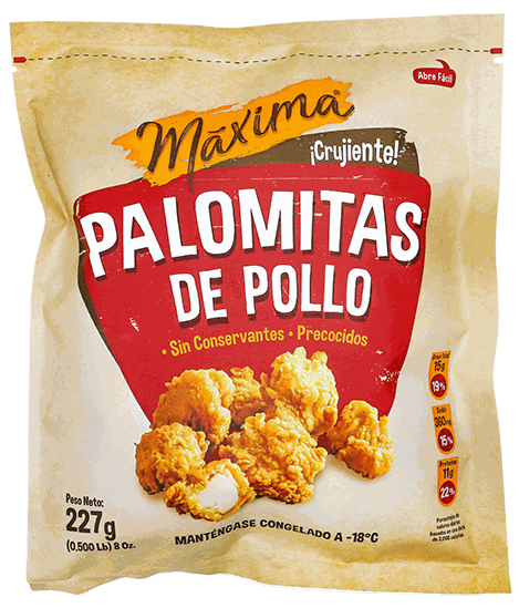 PALOMITAS DE POLLO 8 OZ