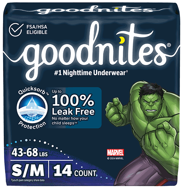 Pañal Goodnites Para Niño S/m14 UND